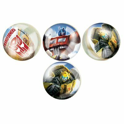Transformers Bounce Balls - Party Favors - 4 Balls Per Package