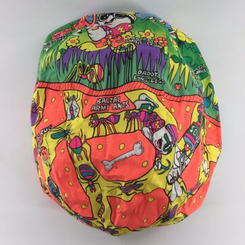 Vintage Balzac 1995 Catco Balloon Toy Bright Color Cat Bug Yellow Jacket D4A
