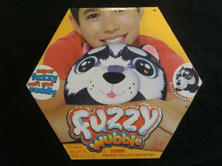 Fuzzy Wubble Ball - Roxy the Huskey - Stuffed Animal
