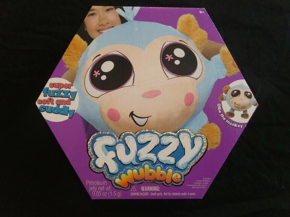 Fuzzy Wubble Ball - Ollie the Monkey - Stuffed Animal
