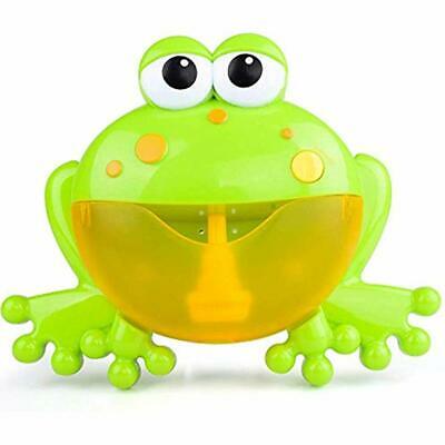 Bubble Machine Big Frogs Automatic Bubble Maker Blower Music Bath For Kids Gift