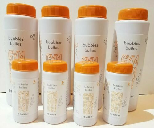 Lot of 8 HTF Gymboree Bubble Ooodles Refill 40oz Total Refill Best bubbles 2 8