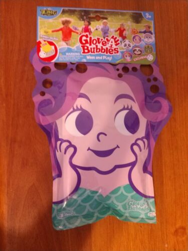 GLOVE A BUBBLE MERMAID WAVE AND PLAY ZING TOYS - CREATES HUNDREDS OF BUBBLES