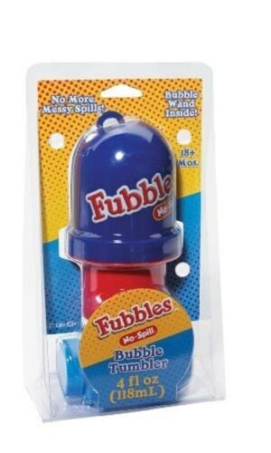Fubbles No-Spill Bubble Tumbler Assorted Primary Colors By Little Kids