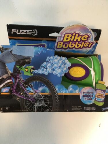 NEW Fuze Bike Bubbler Bubble Maker (Box Wear) Bubble As You Ride