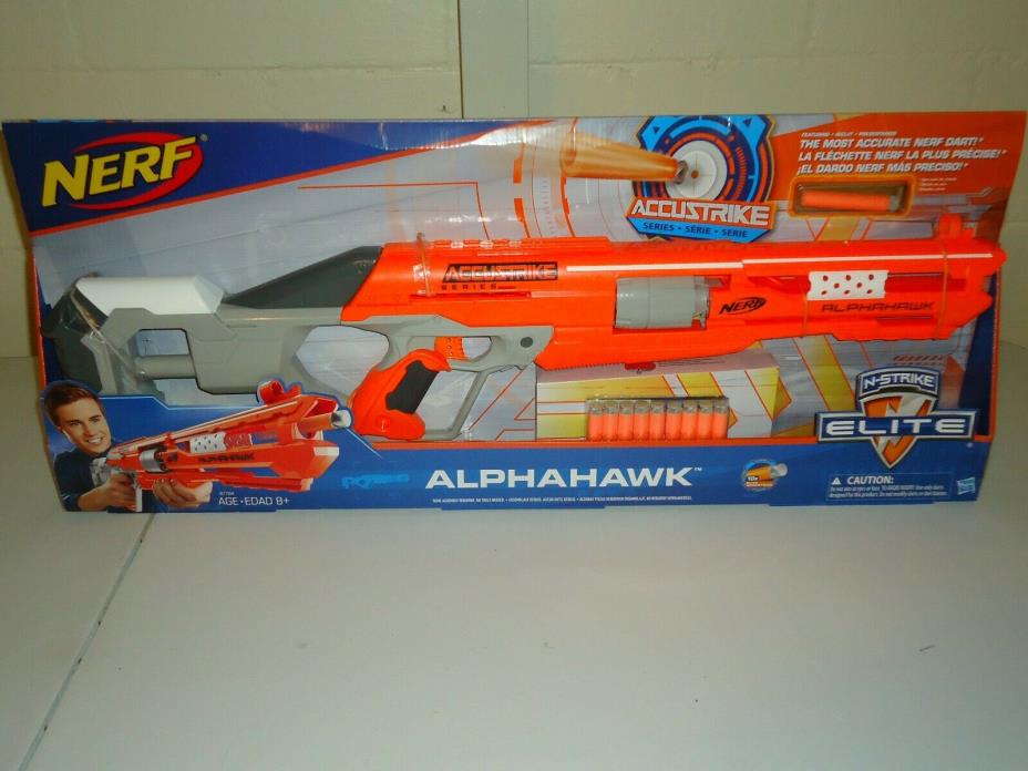 Hasbro NERF N-Strike Elite Alphahawk Accustrike Series NEW