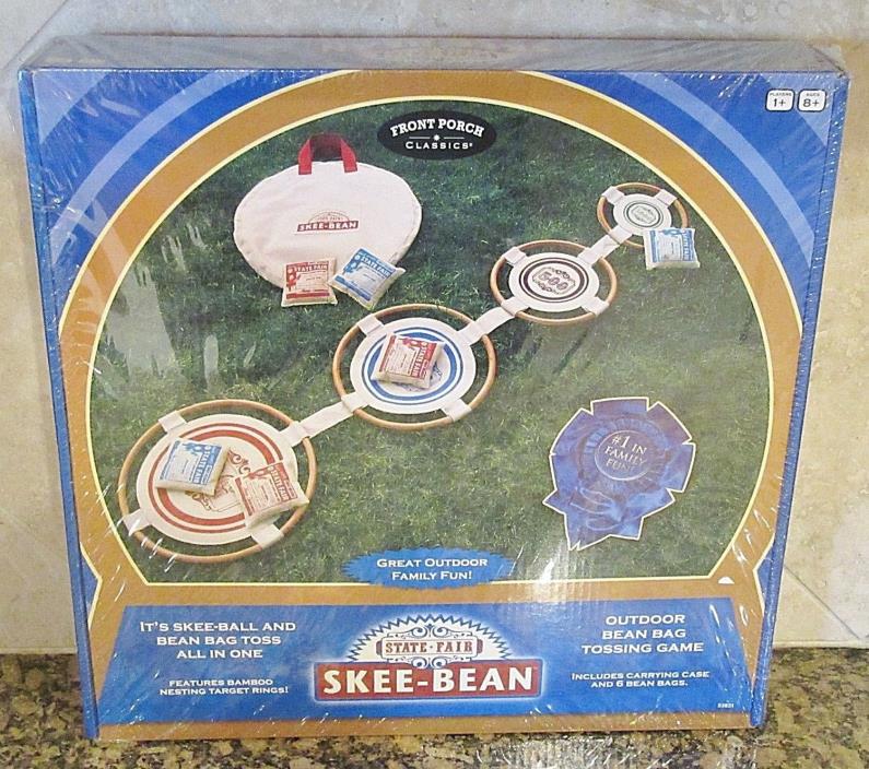 Front Porch Classics State Fair SKEE BEAN Toss Bean Bag Game  2009 HTFNEW Gift