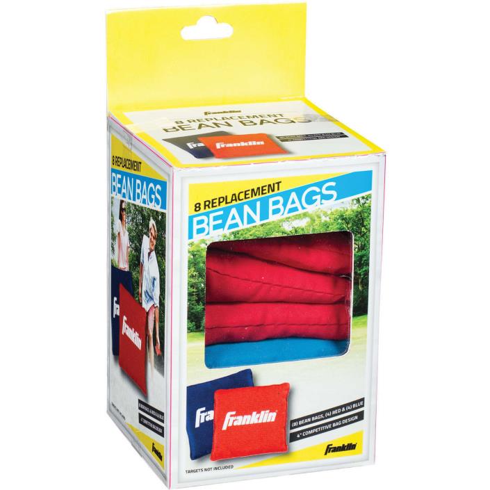 Franklin Sports 4-inch Replacement Bean Bags (Pack of 8)