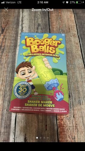Booger Balls Slimy, Gross, Party Play including Shaker Maker and Mix