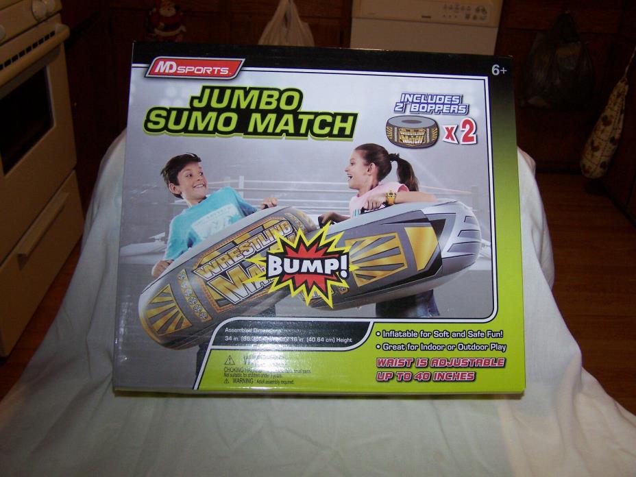 Brand New MD Sports Jumbo Sumo Match Bouncers Wrestling Match Edition Set Of Two