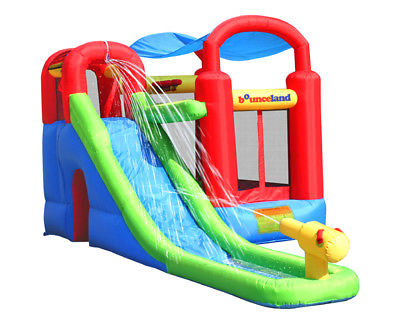 Bounceland Water Slide with Playstation Bounce House