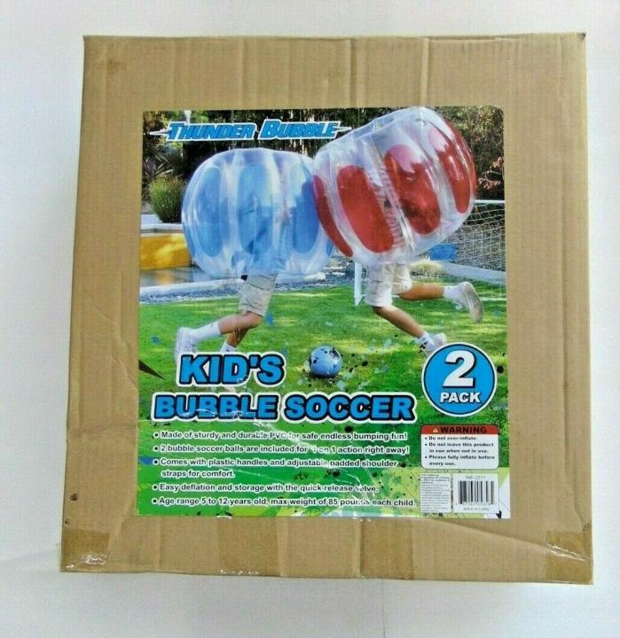 Sportspower Thunder Bubble Soccer Kids - Set of 2