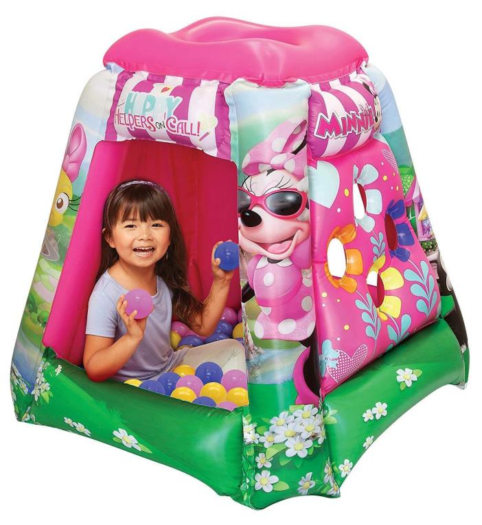 Minnie Mouse Ball Pit, 1 Inflatable & 20 Sof-Flex Balls, Pink, 37