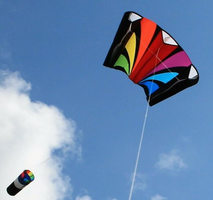 Skydog Rainbow Double Lifter Sled 30
