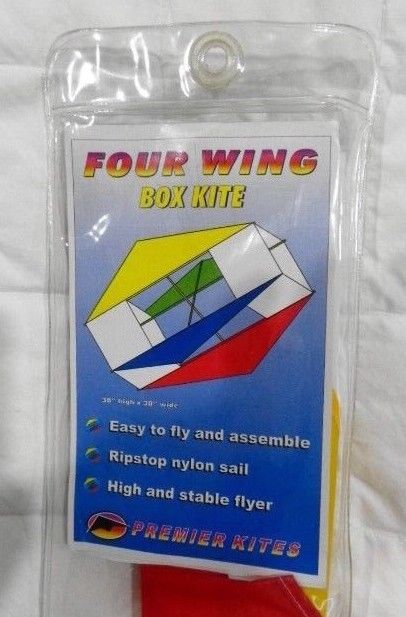 Four-Winged Box Kite by Premier Kite Company - NEW & NRFP