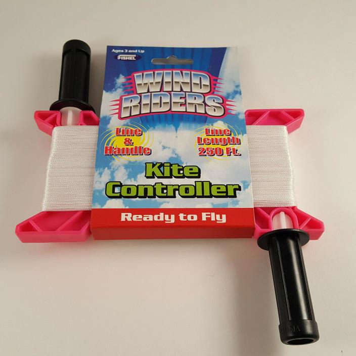 NEW Wind Riders Kite Controller - Kite String Winder - Pink - FREE SHIPPING