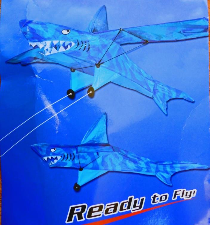 SHARK RAM AIR 5.0 3D 5' KITE Flips Dives Stalls Climbs NEW