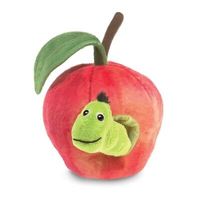 Folkmanis Worm in Apple Finger Puppet. Shipping Included