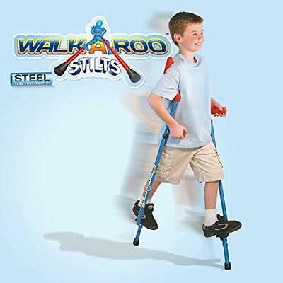 Original Walkaroo Steel Stilts By Air Kicks With Ergonomic Design For Easy (Blue