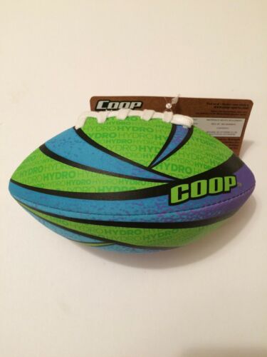 COOP Hydro Rookie Balls  New NWT Blue Green Purple Football Pool Beach  Toy