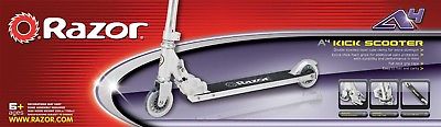 Razor A4 Kick Scooter, Clear. USA Toys. Best Price