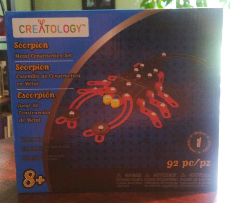 Creatology Scorpion Metal Construction Set 92 pieces 8+