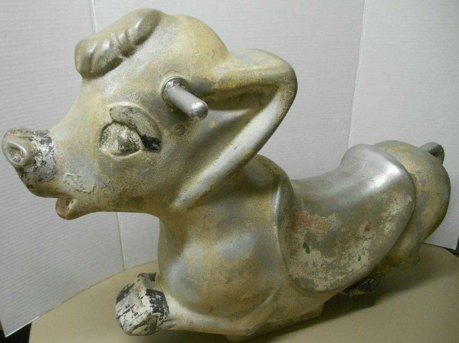 Saddlemate gametime USA made COW spring playground ride on 1973 NO SPRING