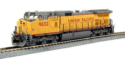 Kato USA Model Train Products #9632 HO Scale GE C44-9W Union Pacific Train