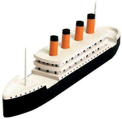 (1, Titanic) - Wood Model Kit-Titanic. Darice. Shipping Included