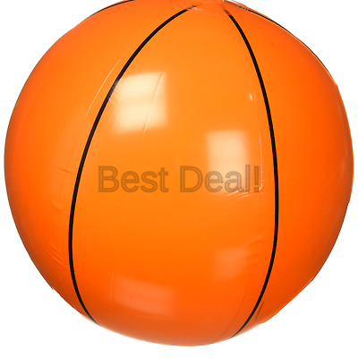 Inflatable Basketballs ~ 1DZ Basketball inflates ~ 16 inches ~ Sports Themed ...