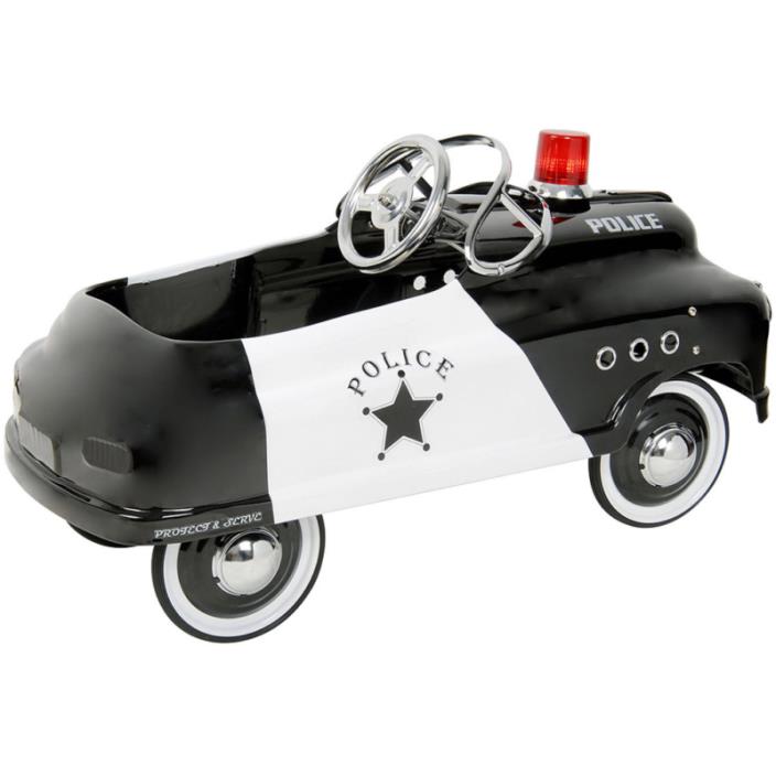 Police Comet Sedan with Siren Pedal Car