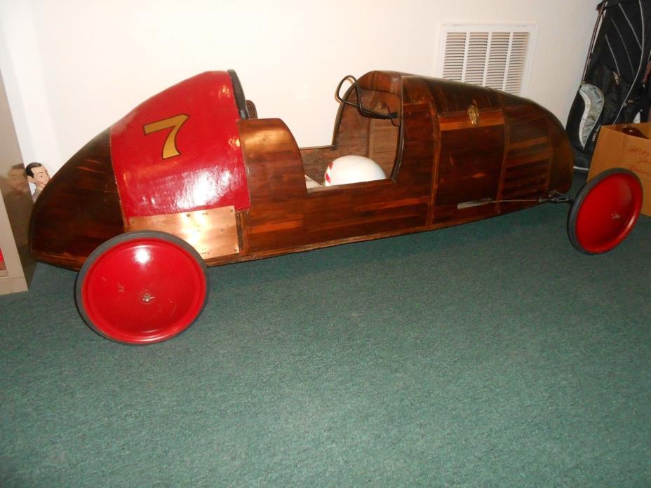 vintage soap box derby car