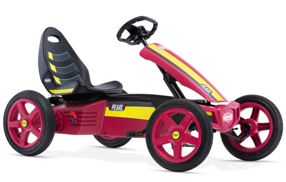 Berg Rally Kids Pedal Car Go Kart Pearl 4 - 12 Years NEW