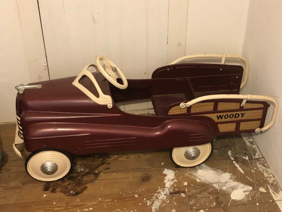 1941 Murray Steelcraft Pontiac Station Wagon Pedal Car   *** LOCAL PICKUP ONLY
