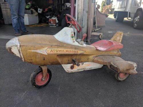1950's Murray Atomic Missile Pedal Car