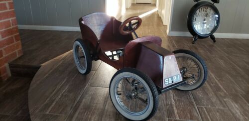 HANDCRAFTED WOOD PEDAL CAR ONLY ONE BUILD