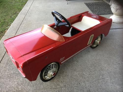 1965 Afm Junior Mustang 535 Pedal Car Super Rare All Original