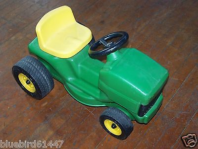 Vintage ERTL John Deere Ride On Mower Toddler Size