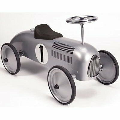 Silver RideOn Toys Racecar Metal Speedster & Games
