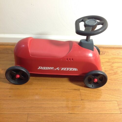CLASSIC RADIO FLYER RED RIDE ON BICYCLE SCOOTER RARE MODEL 500 USA Made Toddlers