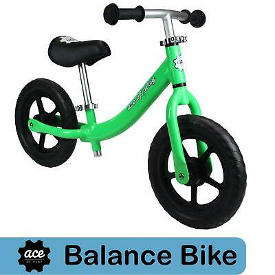 Ace of Play Light Weight Aluminum Balance Bike Green