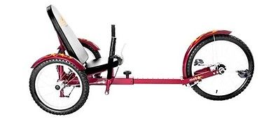 New Mobo RED Triton PRO Tricycle 3 Wheel Child Cruiser Bike