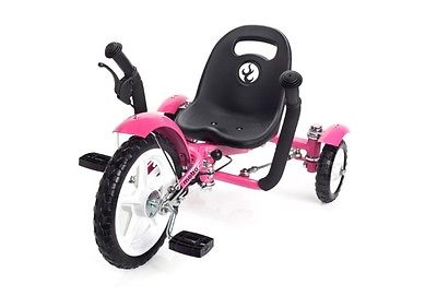 New Mobo Kids Tot PINK Ergonomic 3 Wheel Child Cruiser