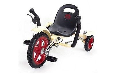 New Mobo Kids Tot IVORY Ergonomic 3 Wheel Child Cruiser