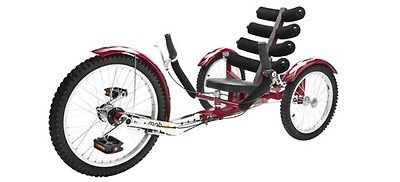 New Mobo Kids RED Shift Tricycle 3 Wheel Child Cruiser Bike