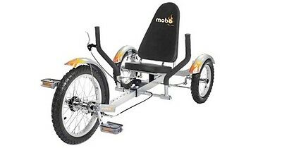 New Mobo Kids SILVER Triton Tricycle 3 Wheel Child Cruiser Bike