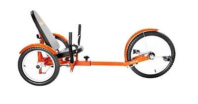 New Mobo ORANGE Triton PRO Tricycle 3 Wheel Child Cruiser Bike
