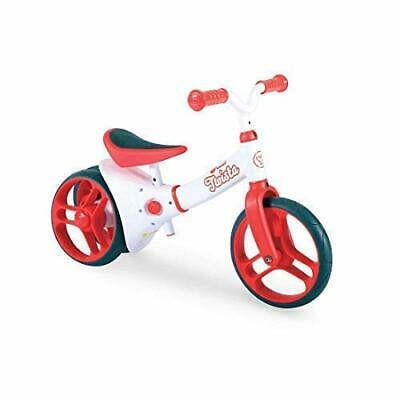 Yvolution Kids Balance Bike Y Velo Twista Red Adjustable Seat for 18 months+ ...