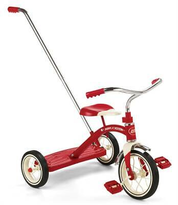 Classic Tricycle with Push Handle in Red [ID 3455182]