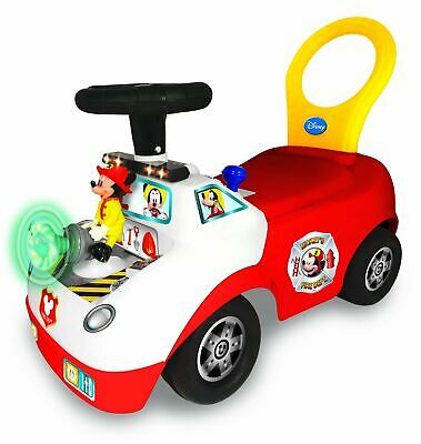 Kiddieland Toys Limited Disney Mickey Activity Fire Truck Ride-On